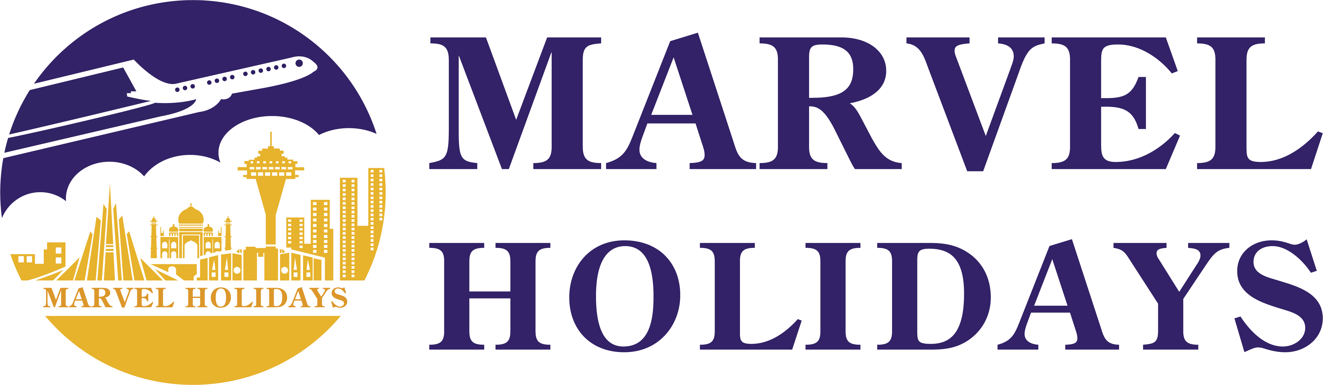 Marvel HOliday Logo